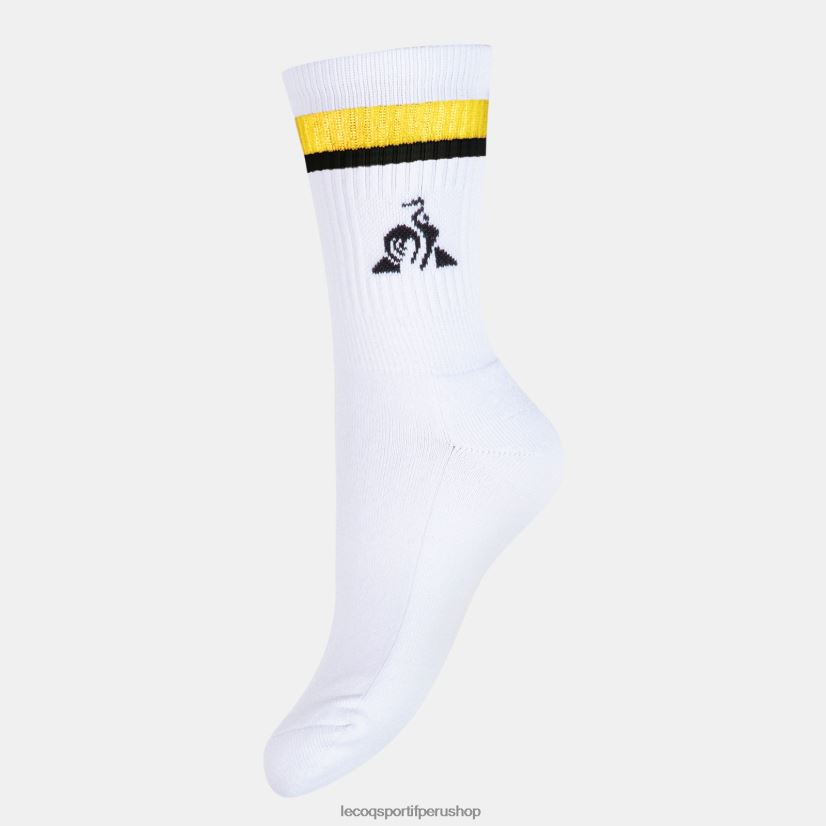 Le Coq sportif Peru - accesorios hombres Le Coq Sportif calcetines de futbol blancos VR62VR289