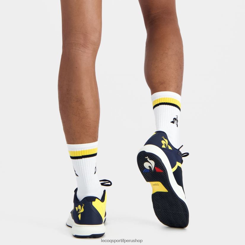 Le Coq sportif Peru - accesorios hombres Le Coq Sportif calcetines de futbol blancos VR62VR289