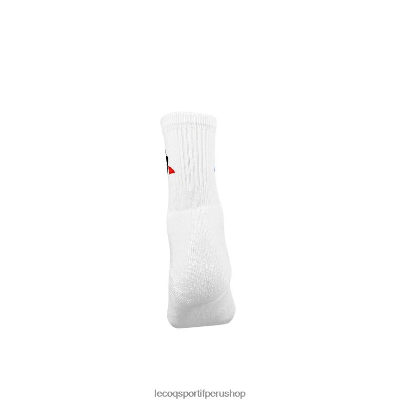 Le Coq shop - accesorios hombres Le Coq Sportif calcetines de futbol blancos VR62VR292