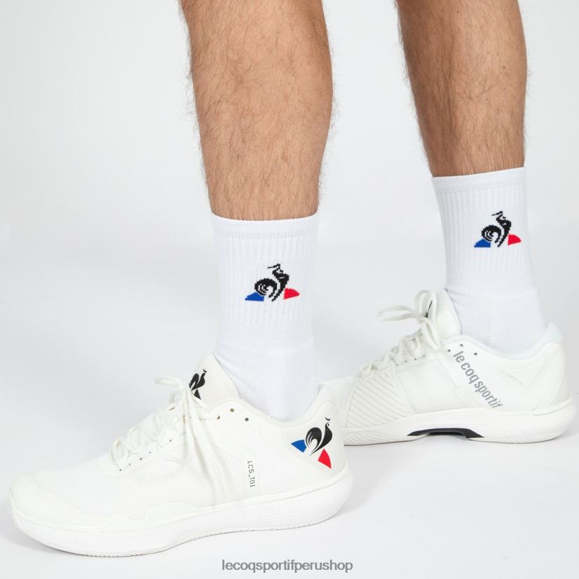 Le Coq shop - accesorios hombres Le Coq Sportif calcetines de futbol blancos VR62VR292