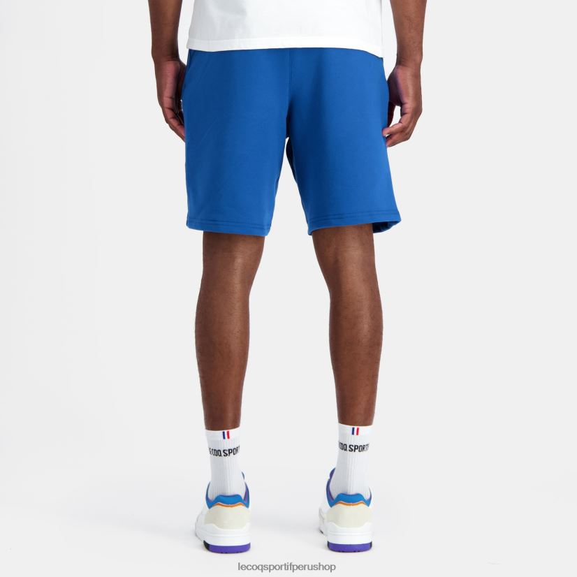Le Coq sportif Peru - ropa hombres Le Coq Sportif pantalones cortos azul VR62VR224