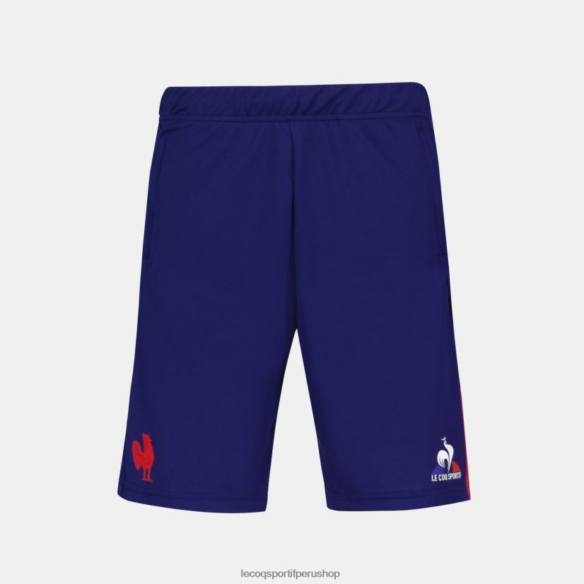 Le Coq sportif Peru - ropa hombres Le Coq Sportif pantalones cortos azul VR62VR234