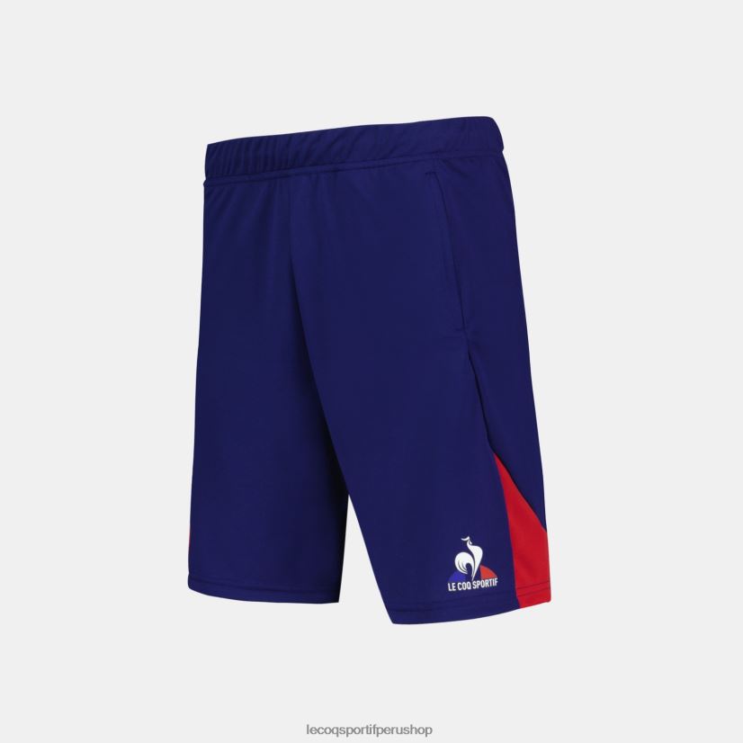 Le Coq sportif Peru - ropa hombres Le Coq Sportif pantalones cortos azul VR62VR234