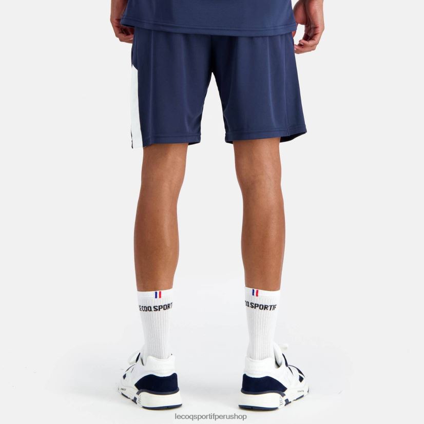 Le Coq sportif Peru - ropa hombres Le Coq Sportif pantalones cortos azul VR62VR244
