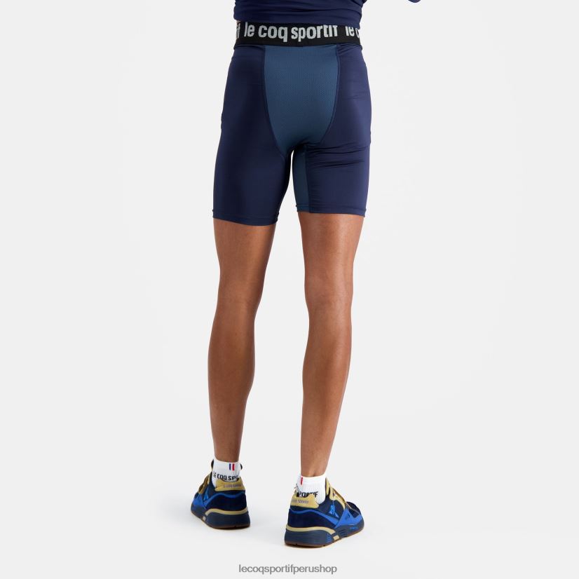 ropa hombres Le Coq Sportif pantalones cortos azul VR62VR512 - Le Coq carta