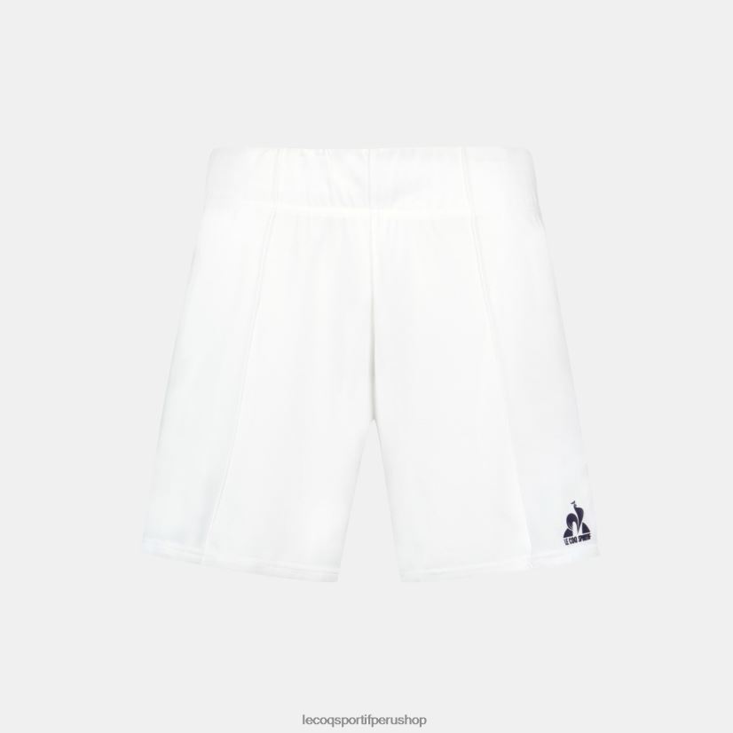 ropa hombres Le Coq Sportif pantalones cortos blancos VR62VR230 - polos Le Coq sportif Peru
