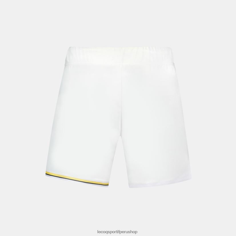 ropa hombres Le Coq Sportif pantalones cortos blancos VR62VR230 - polos Le Coq sportif Peru