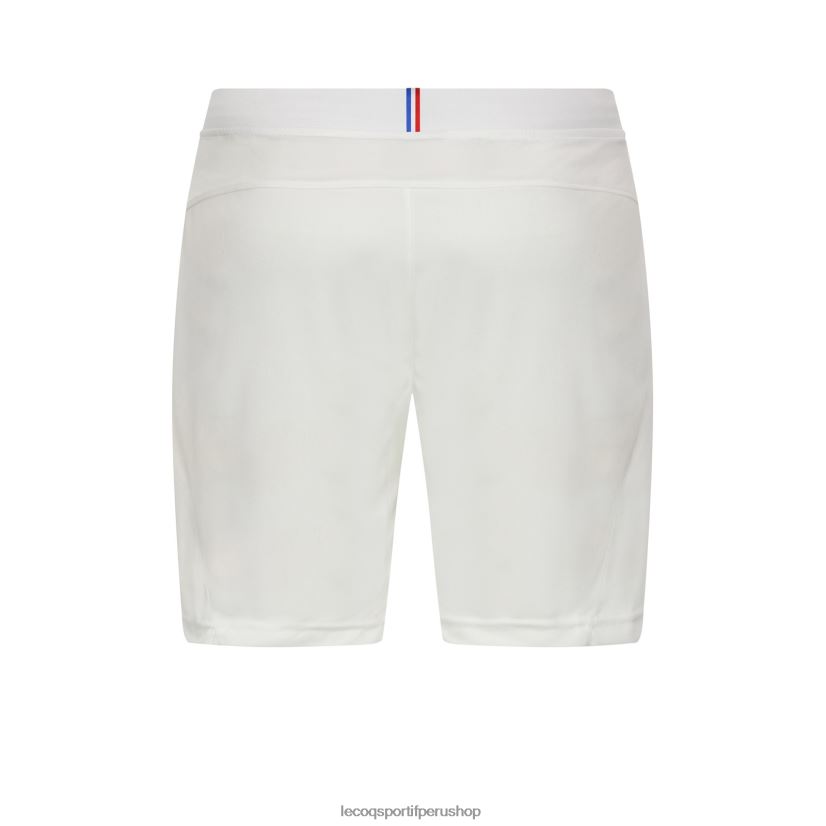 ropa hombres Le Coq Sportif pantalones cortos blancos VR62VR514 - Le Coq sportif zapatillas hombre
