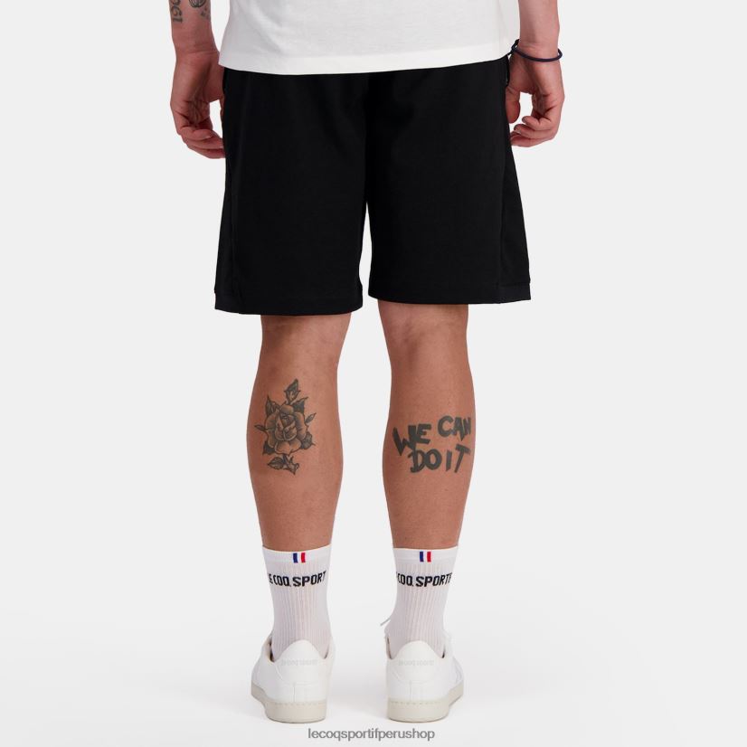 ropa hombres Le Coq Sportif pantalones cortos negros VR62VR223 - Le Coq sportif Peru online