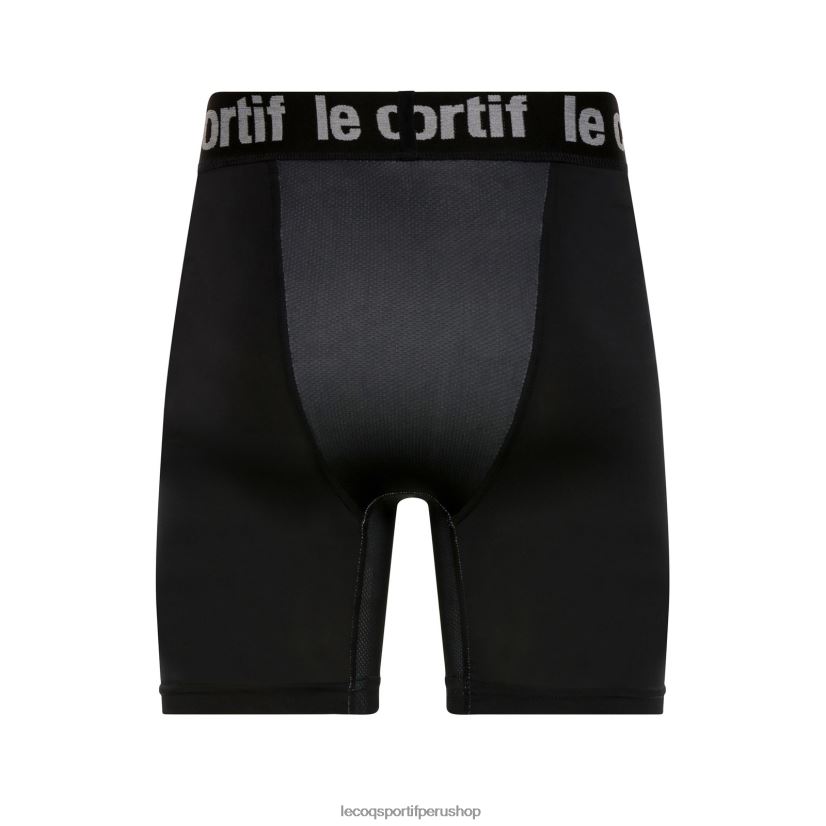 ropa hombres Le Coq Sportif pantalones cortos negros VR62VR513 - polos Le Coq sportif Peru