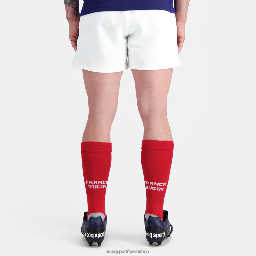 Le Coq sportif zapatillas - ropa hombres Le Coq Sportif réplica corta - xv de france blanco VR62VR235