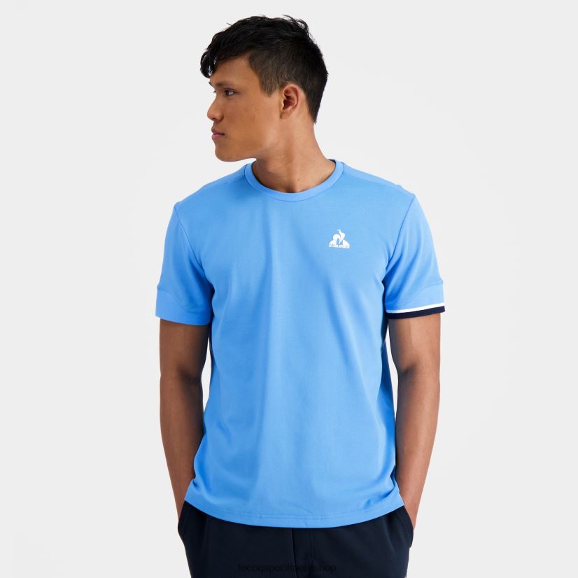 Le Coq shop - ropa hombres Le Coq Sportif camiseta azul VR62VR209