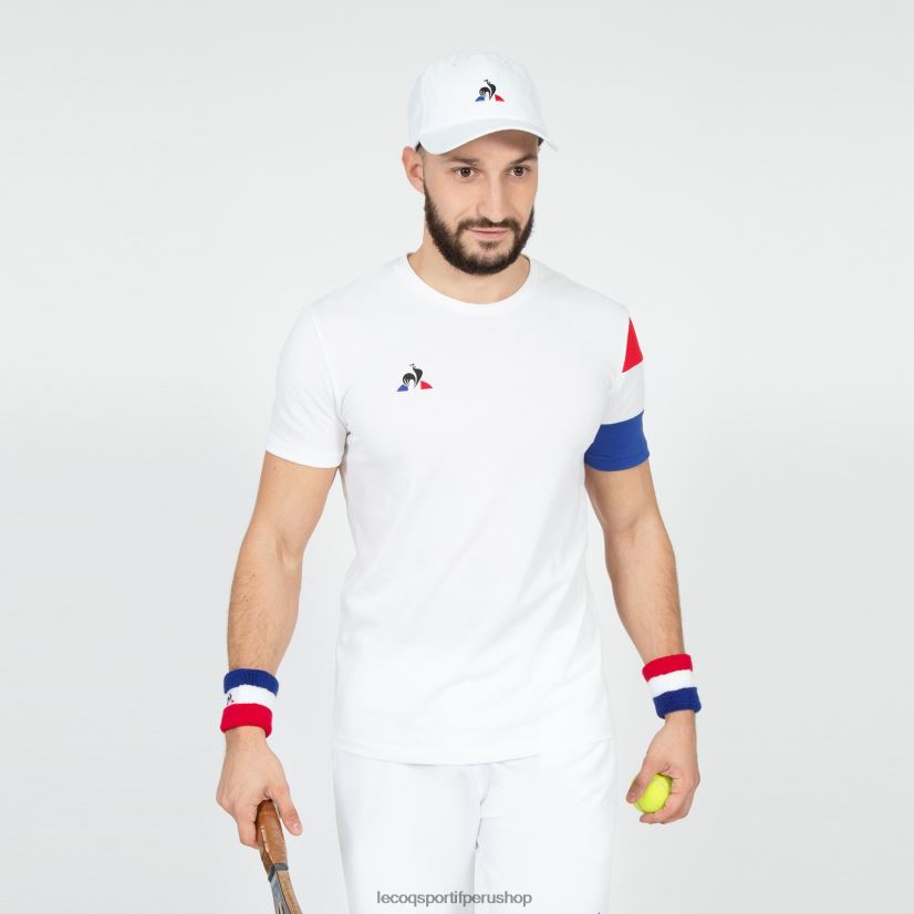 Le Coq sportif - ropa hombres Le Coq Sportif camiseta blanca VR62VR497