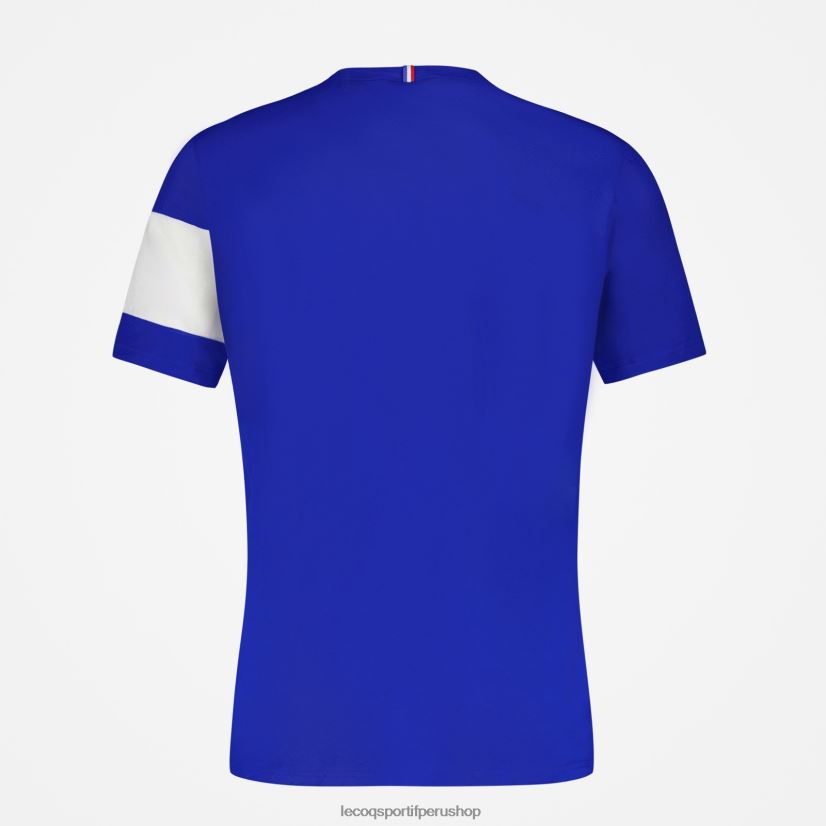 ropa hombres Le Coq Sportif camiseta de moda azul VR62VR161 - Le Coq carta