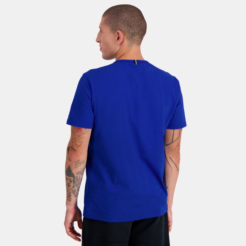 casacas Le Coq sportif - ropa hombres Le Coq Sportif camiseta de moda azul VR62VR178