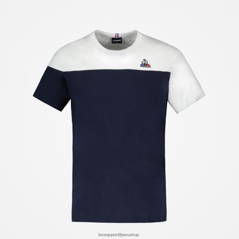 ropa hombres Le Coq Sportif camiseta de moda azul VR62VR182 - polos Le Coq sportif Peru