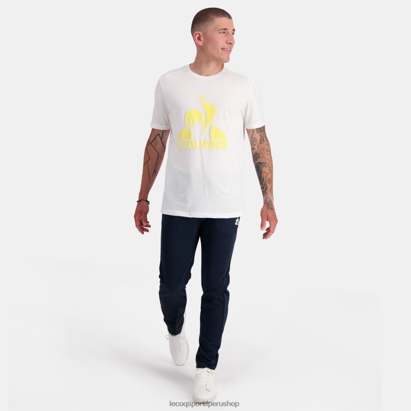 casacas Le Coq sportif - ropa hombres Le Coq Sportif camiseta de moda blanca VR62VR148