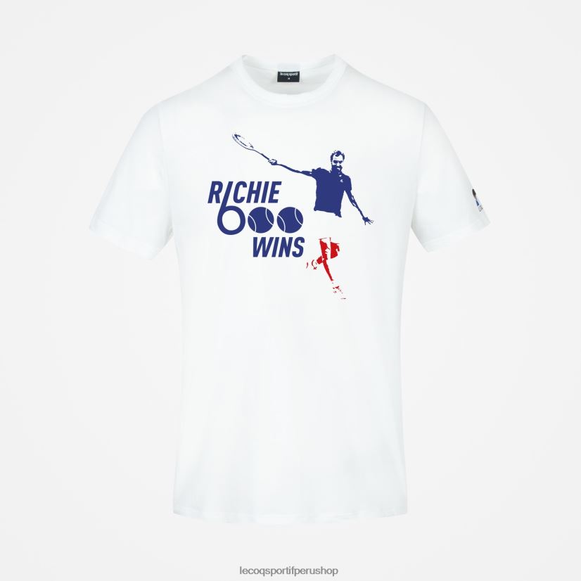 casacas Le Coq sportif - ropa hombres Le Coq Sportif camiseta de moda blanca VR62VR158