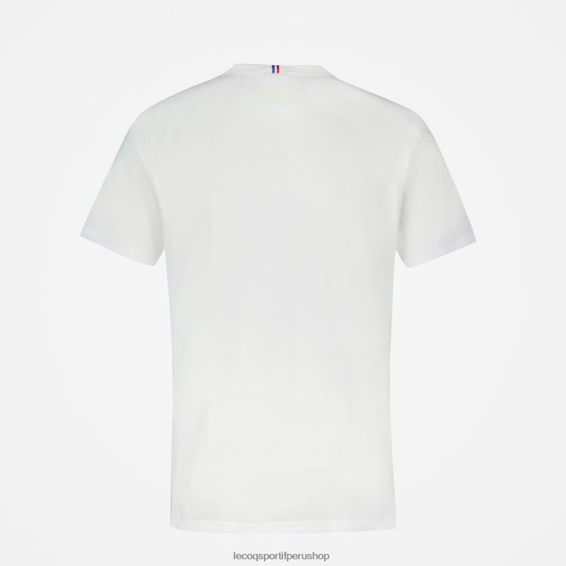 ropa hombres Le Coq Sportif camiseta de moda blanca VR62VR162 - polos Le Coq sportif Peru