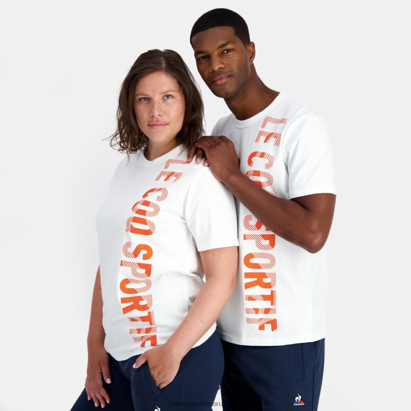 ropa hombres Le Coq Sportif camiseta de moda blanca VR62VR162 - polos Le Coq sportif Peru