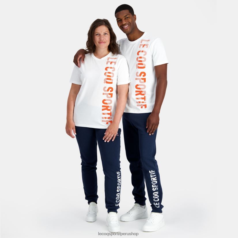 ropa hombres Le Coq Sportif camiseta de moda blanca VR62VR162 - polos Le Coq sportif Peru