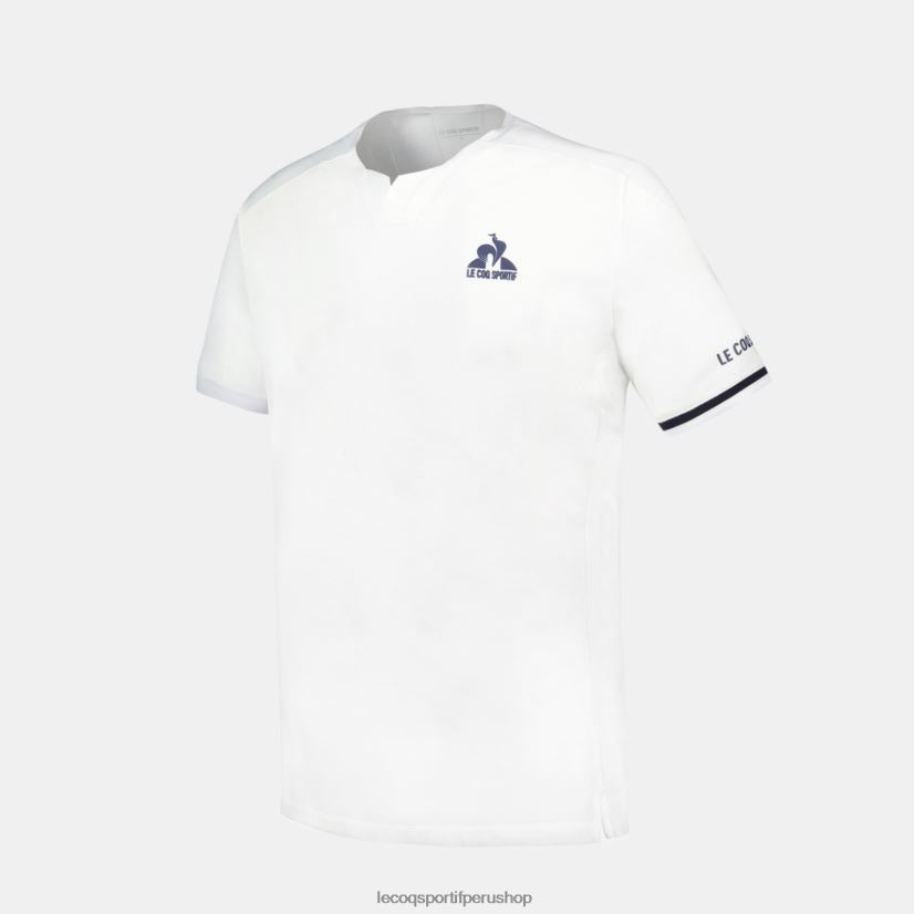 ropa hombres Le Coq Sportif camiseta de moda blanca VR62VR165 - Le Coq sportif Peru online