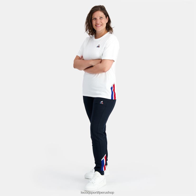 Le Coq sportif - ropa hombres Le Coq Sportif camiseta de moda blanca VR62VR170