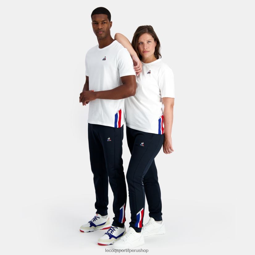 Le Coq sportif - ropa hombres Le Coq Sportif camiseta de moda blanca VR62VR170