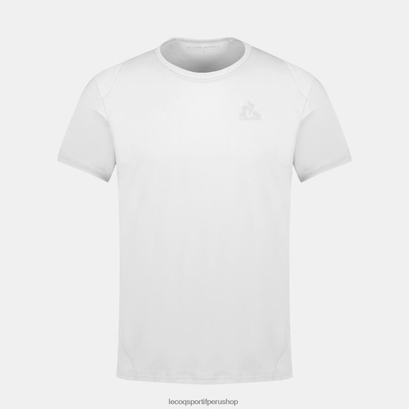 Le Coq sportif Peru - ropa hombres Le Coq Sportif camiseta de moda blanca VR62VR176