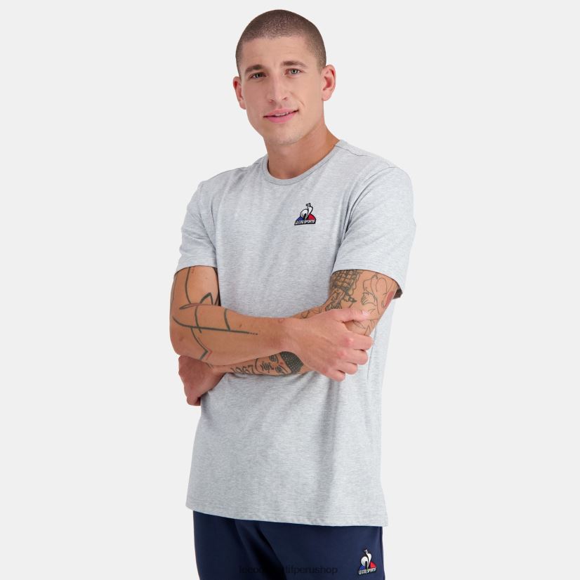 Le Coq shop - ropa hombres Le Coq Sportif camiseta de moda gris VR62VR179