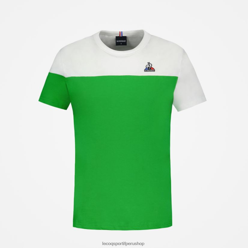 ropa hombres Le Coq Sportif camiseta de moda verde VR62VR164 - Le Coq shoes sales