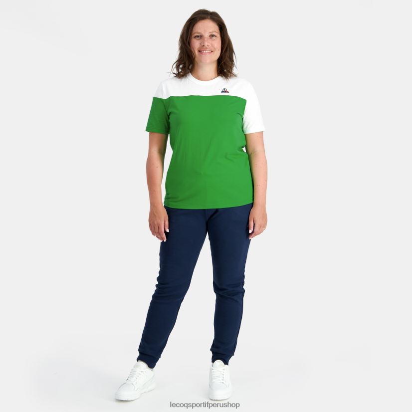 ropa hombres Le Coq Sportif camiseta de moda verde VR62VR164 - Le Coq shoes sales