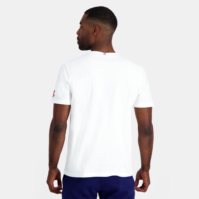 Le Coq shop - ropa hombres Le Coq Sportif camiseta - francia rugby blanco VR62VR169