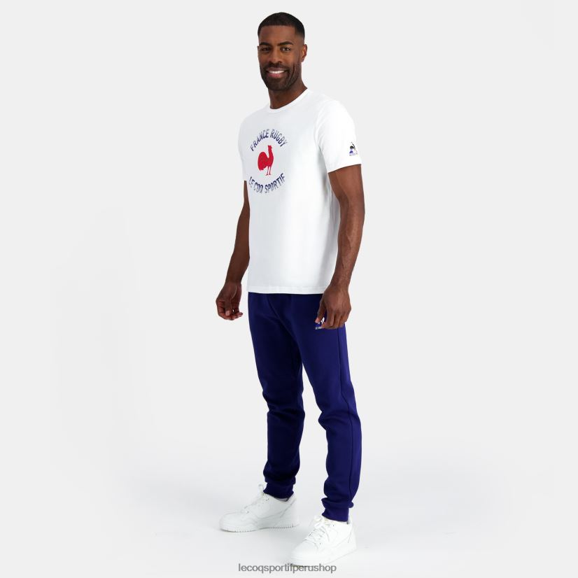Le Coq shop - ropa hombres Le Coq Sportif camiseta - francia rugby blanco VR62VR169