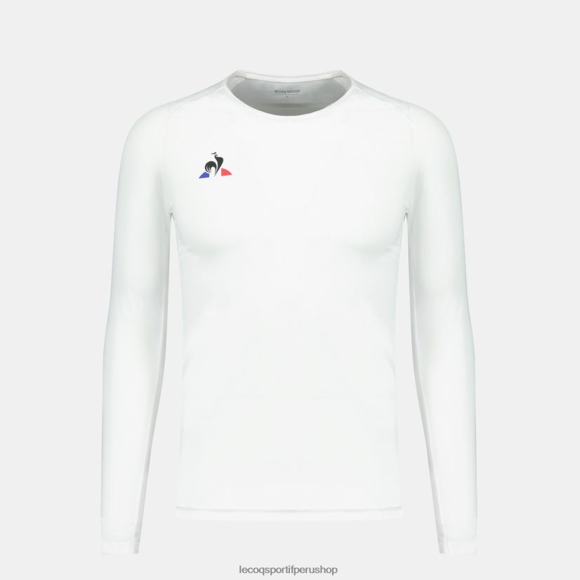 Le Coq sportif - ropa hombres Le Coq Sportif camiseta manga larga blanca VR62VR200