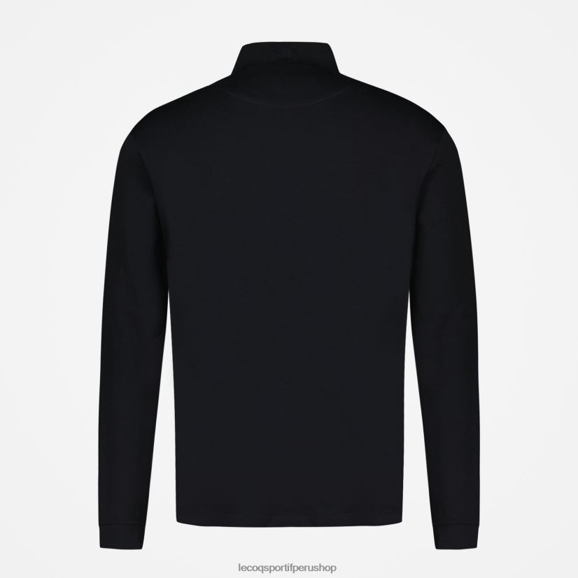 Le Coq sportif Peru - ropa hombres Le Coq Sportif camiseta manga larga negra VR62VR461