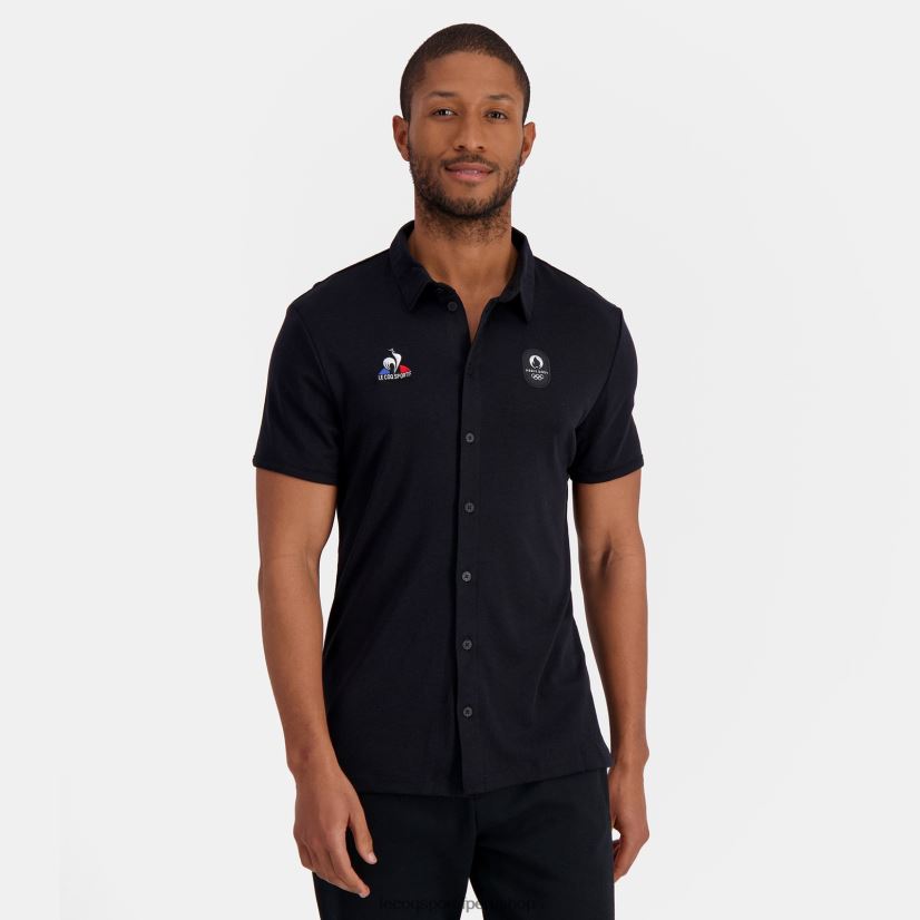casacas Le Coq sportif - ropa hombres Le Coq Sportif camiseta negra VR62VR488