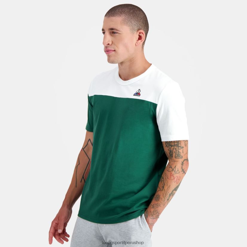 Le Coq sportif - ropa hombres Le Coq Sportif camiseta verde VR62VR447