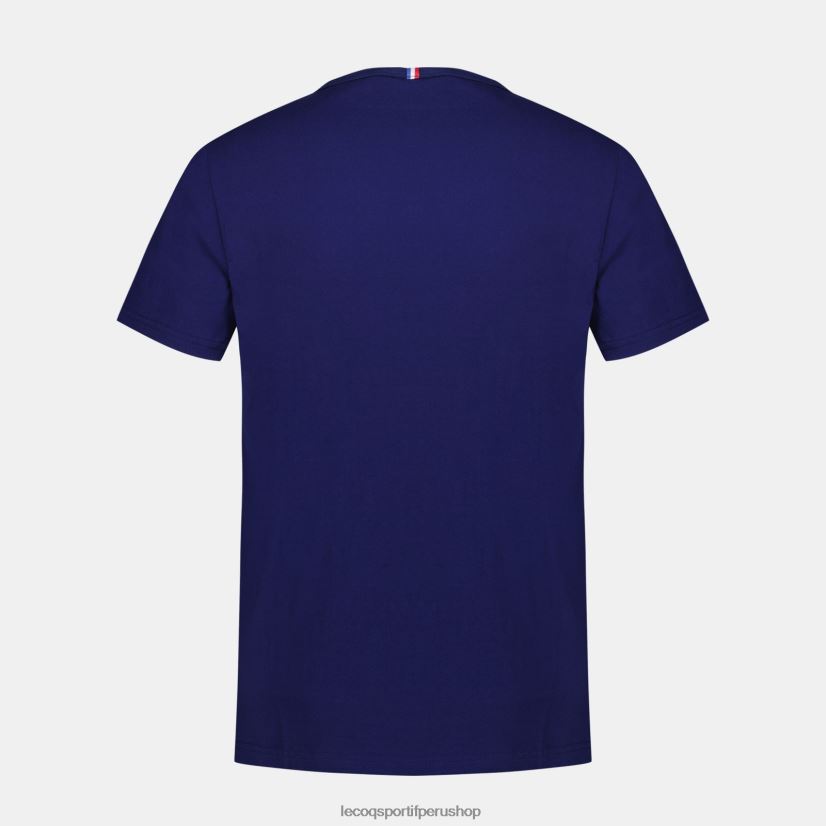 ropa hombres Le Coq Sportif camiseta - xv de france azul VR62VR141 - Le Coq carta
