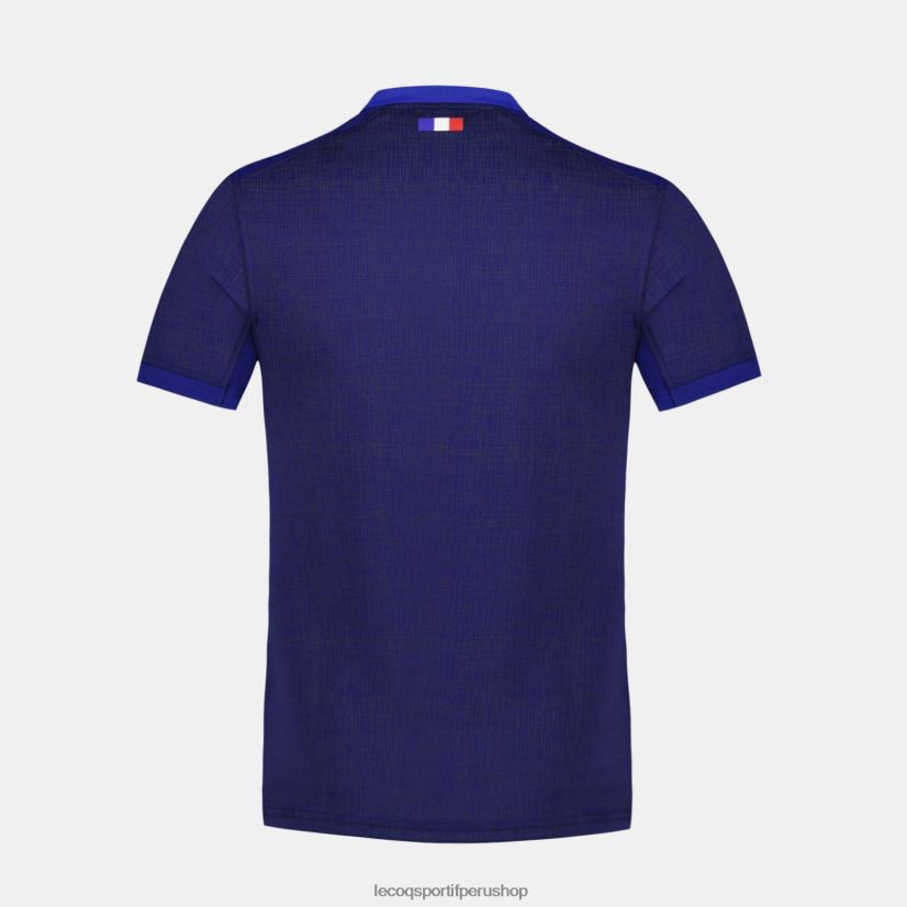 ropa hombres Le Coq Sportif réplica camiseta xv de france - copa del mundo de rugby 2023 azul VR62VR692 - Le Coq carta