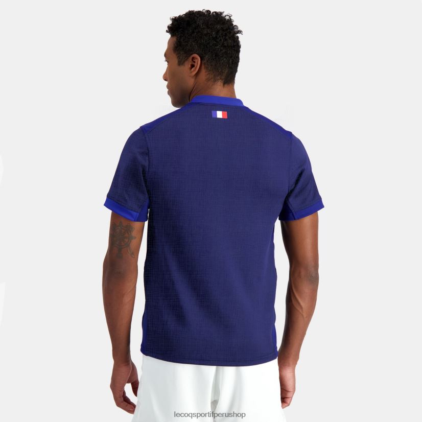 ropa hombres Le Coq Sportif réplica camiseta xv de france - copa del mundo de rugby 2023 azul VR62VR692 - Le Coq carta