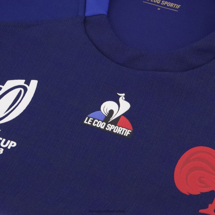 ropa hombres Le Coq Sportif réplica camiseta xv de france - copa del mundo de rugby 2023 azul VR62VR692 - Le Coq carta
