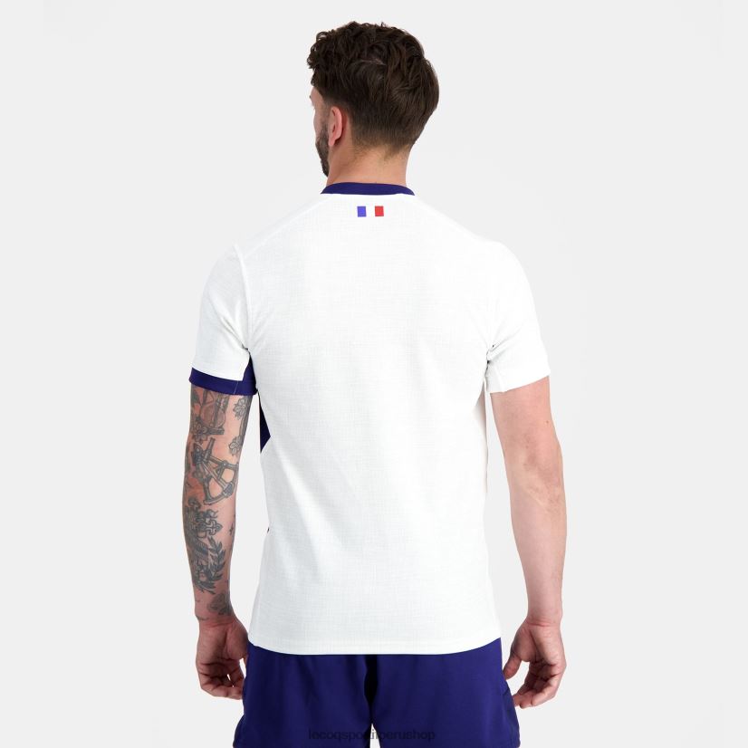 ropa hombres Le Coq Sportif réplica camiseta xv de france - copa del mundo de rugby 2023 blanco VR62VR693 - polos Le Coq sportif Peru
