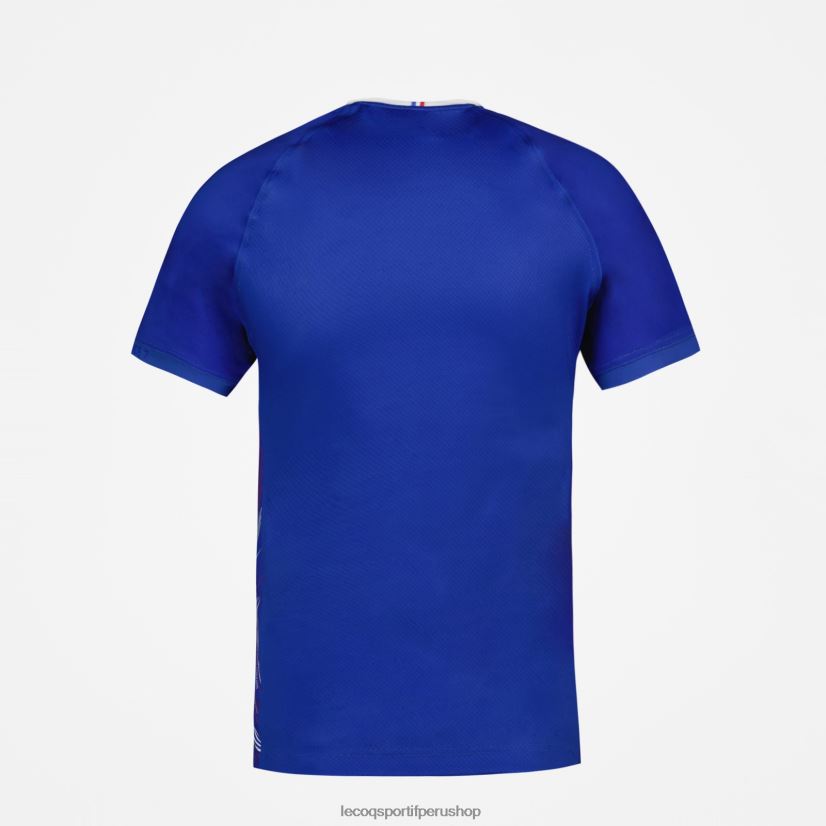 ropa hombres Le Coq Sportif replica camiseta rugby 7 - equipe de france azul VR62VR475 - Le Coq carta