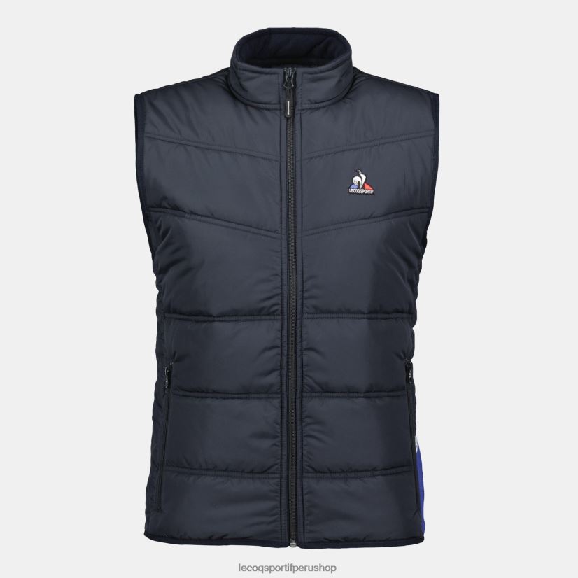 Le Coq sportif - ropa hombres Le Coq Sportif chaqueta sin mangas unisex azul VR62VR118