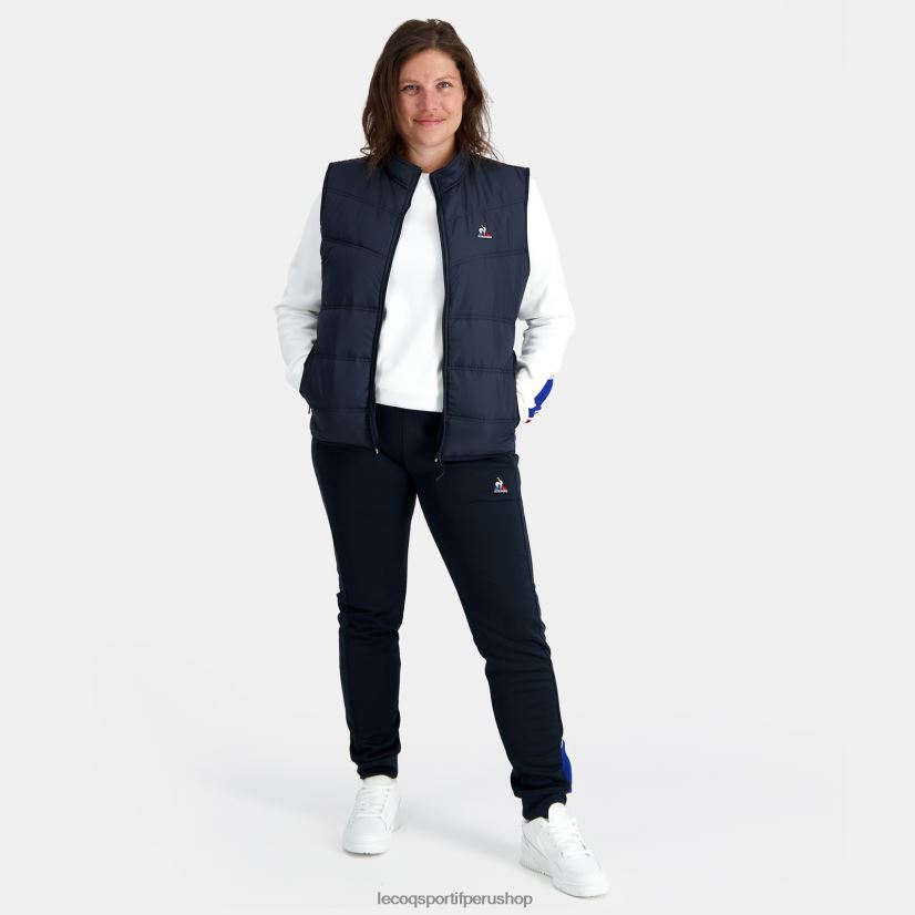 Le Coq sportif - ropa hombres Le Coq Sportif chaqueta sin mangas unisex azul VR62VR118