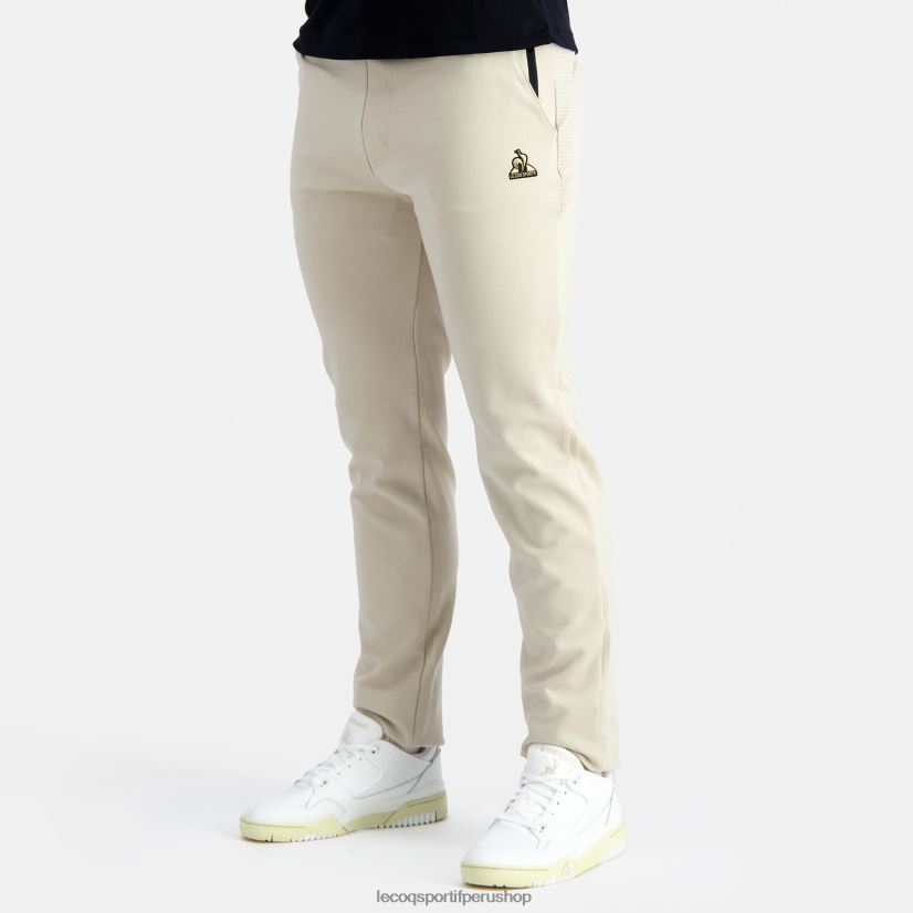 ropa hombres Le Coq Sportif pantalones de moda marrón VR62VR83 - Le Coq shoes sales