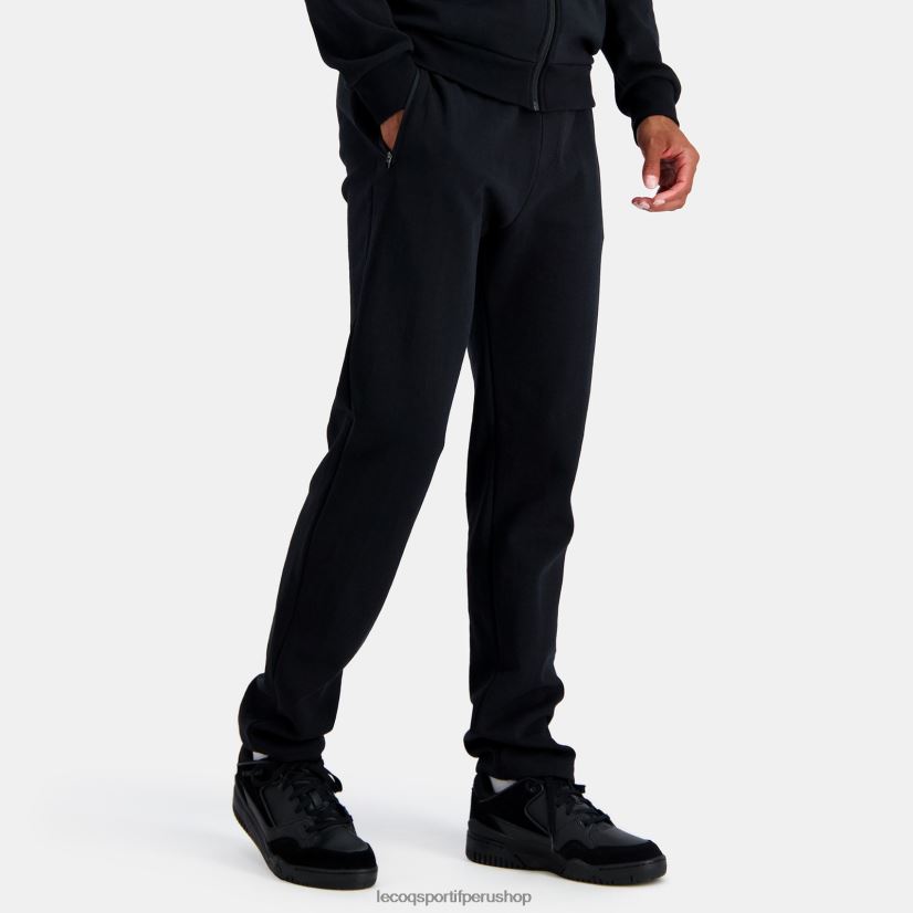 ropa hombres Le Coq Sportif pantalones de moda negro VR62VR100 - Le Coq carta