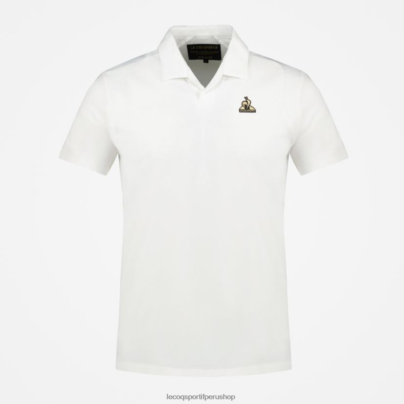 Le Coq sportif Peru - ropa hombres Le Coq Sportif polo de algodon blanco VR62VR128