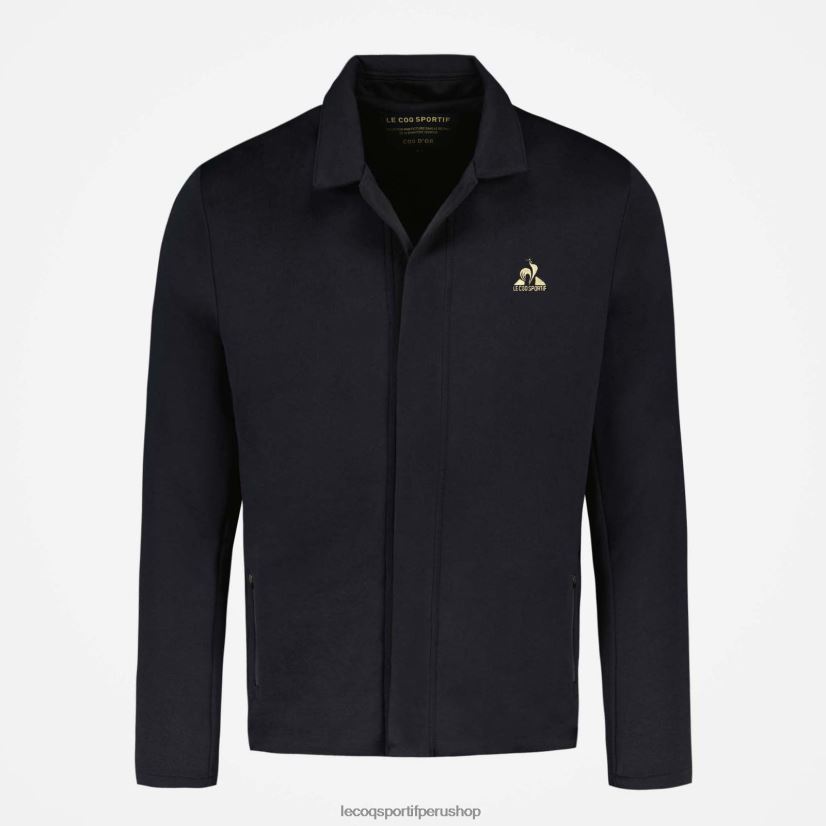 casacas Le Coq sportif - ropa hombres Le Coq Sportif chaqueta con cremallera negra VR62VR73